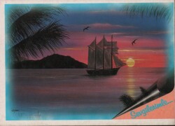 Manzara Temalı Kartpostal KRT2867 - Gökçekoleksiyon