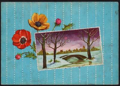 Manzara Temalı Kartpostal KRT4433 - 1