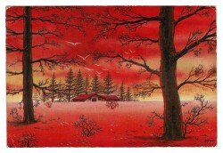 Manzara Temalı Kartpostal KRT9545 - Gökçekoleksiyon