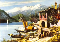 Manzara Temalı Kartpostal (Küçük Boy) KRT22783 - Gökçekoleksiyon