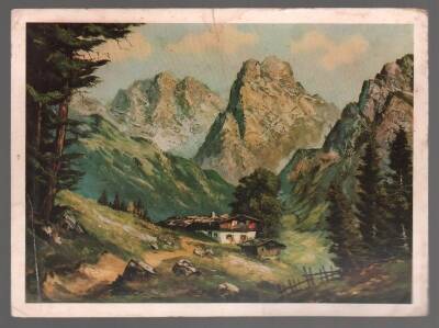 Manzara Temalı Orta Boy Kartpostal KRT2870 - 1