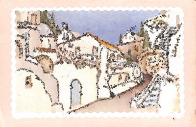 Manzara Temalı Simli Kartpostal KRT12027 - 1