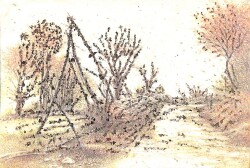 Manzara Temalı Simli Kartpostal KRT15483 - Gökçekoleksiyon