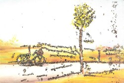 Manzara Temalı Simli Kartpostal KRT15490 - Gökçekoleksiyon