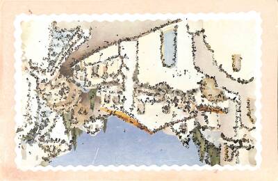 Manzara Temalı Simli Kartpostal KRT16127 - 1