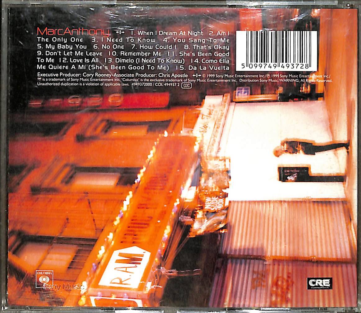 Marc Anthony CD (İkinci El) CD4269 - 2