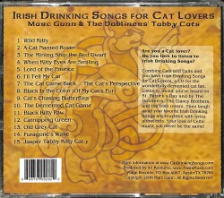 Marc Gunn - Irish Drinking Songs for Cat Lovers CD (İkinci El) CD5103 - 2