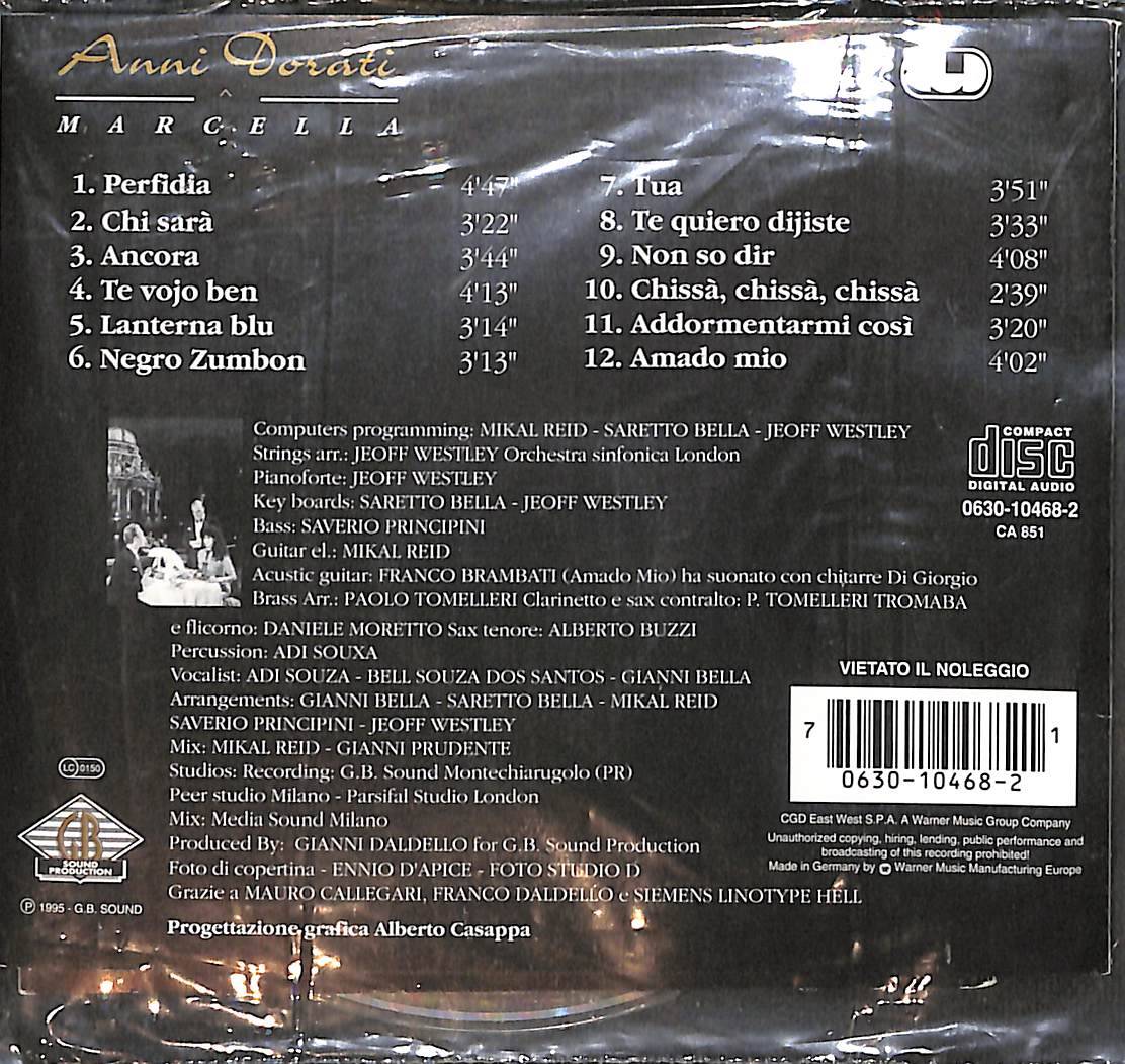 Marcella – Anni Dorati CD (İkinci El) CD5773 - 2