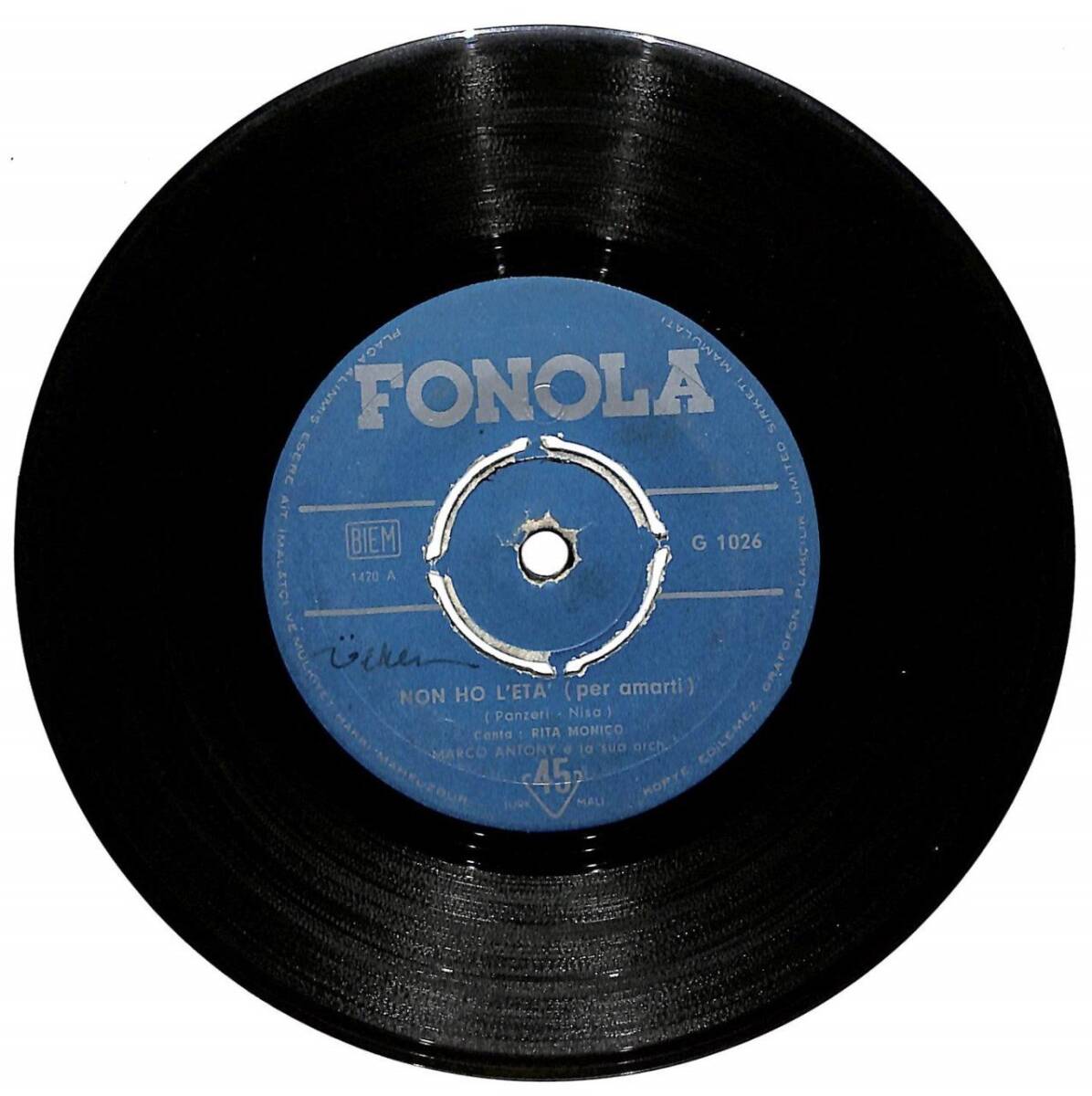Marco Antony - Non Ho Leta Non EFacile Avere 18 Anni (108) PLK12420 - 1