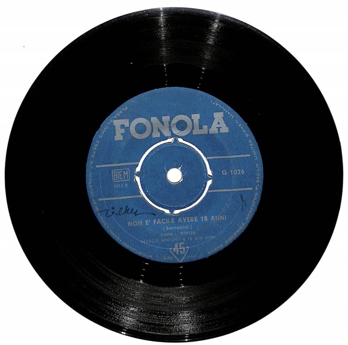 Marco Antony - Non Ho Leta Non EFacile Avere 18 Anni (108) PLK12420 - 2
