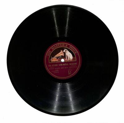 Marek Weber Und Sein Orchester - Ich Küsse Ihre Hand Madame Erst Trink Mit Ein Bisschen Alkohol TAŞ PLAK (106.5) PLK23043 - 1