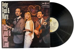 Peter, Paul & Mary - This Land Is Your Land (Warner Bros) LP Plak (10/8) PLK25580 - 1