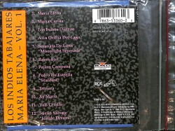 Maria Elena - Los Indios Tabajaras Vol.1 CD (İkinci El) CD5800 - 2