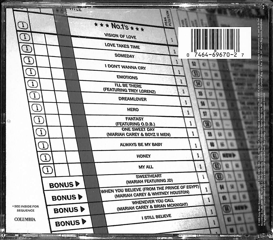 Mariah Carey CD (İkinci El) CD5302 - 2