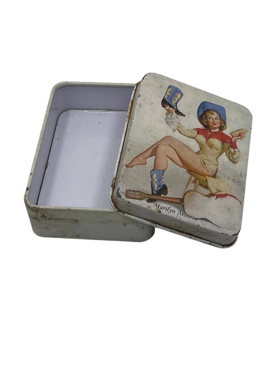 Marilyn Monroe Kapaklı Teneke Kutu AOB4232 (N) - 3
