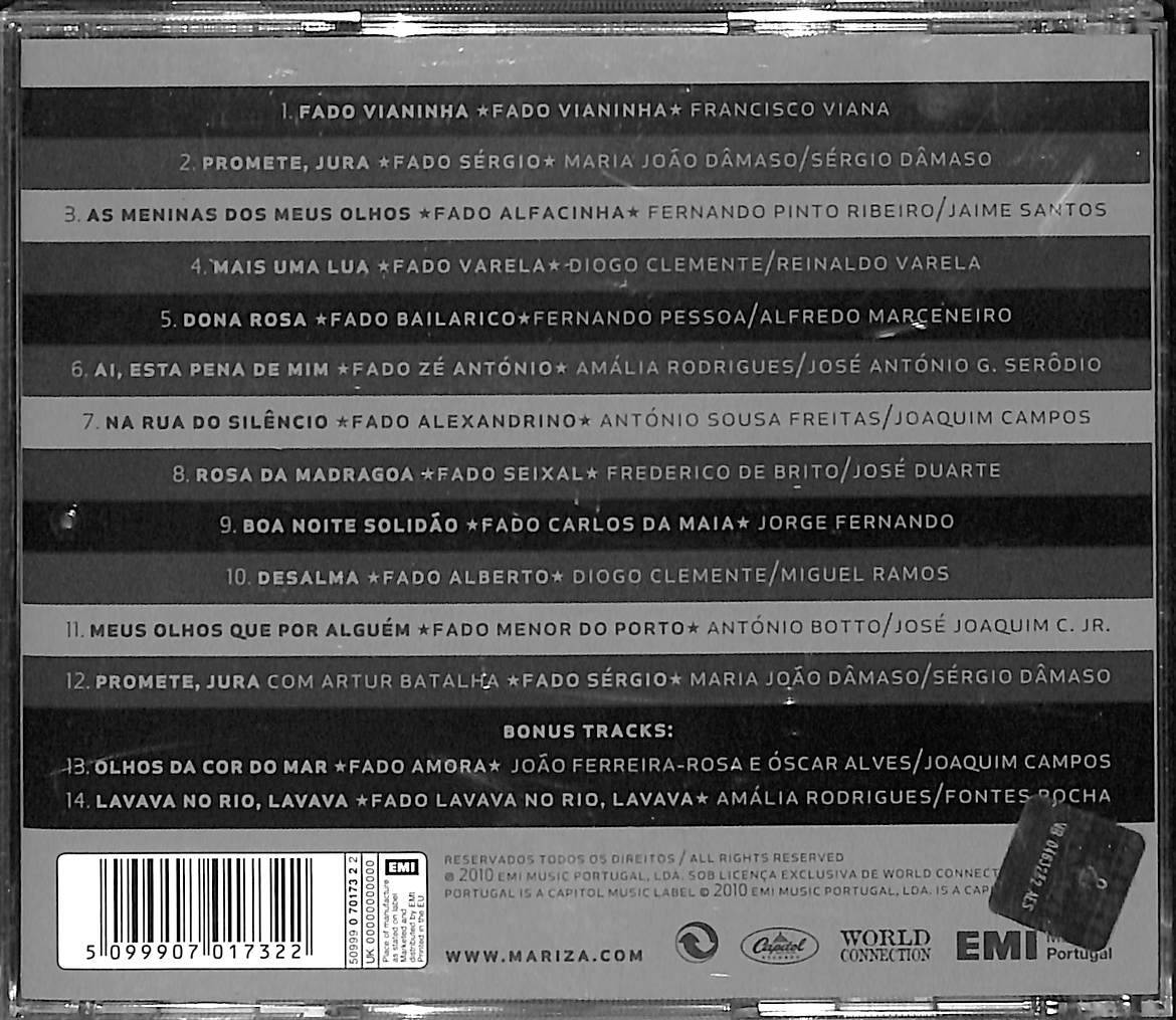 Mariza Fado Tradicional CD (İkinci El) CD4376 - 2