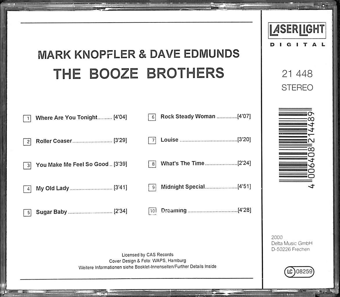 Mark Knopfler, Dave Edmunds - The Booze Brothers CD (İkinci El) CD4527 - 2