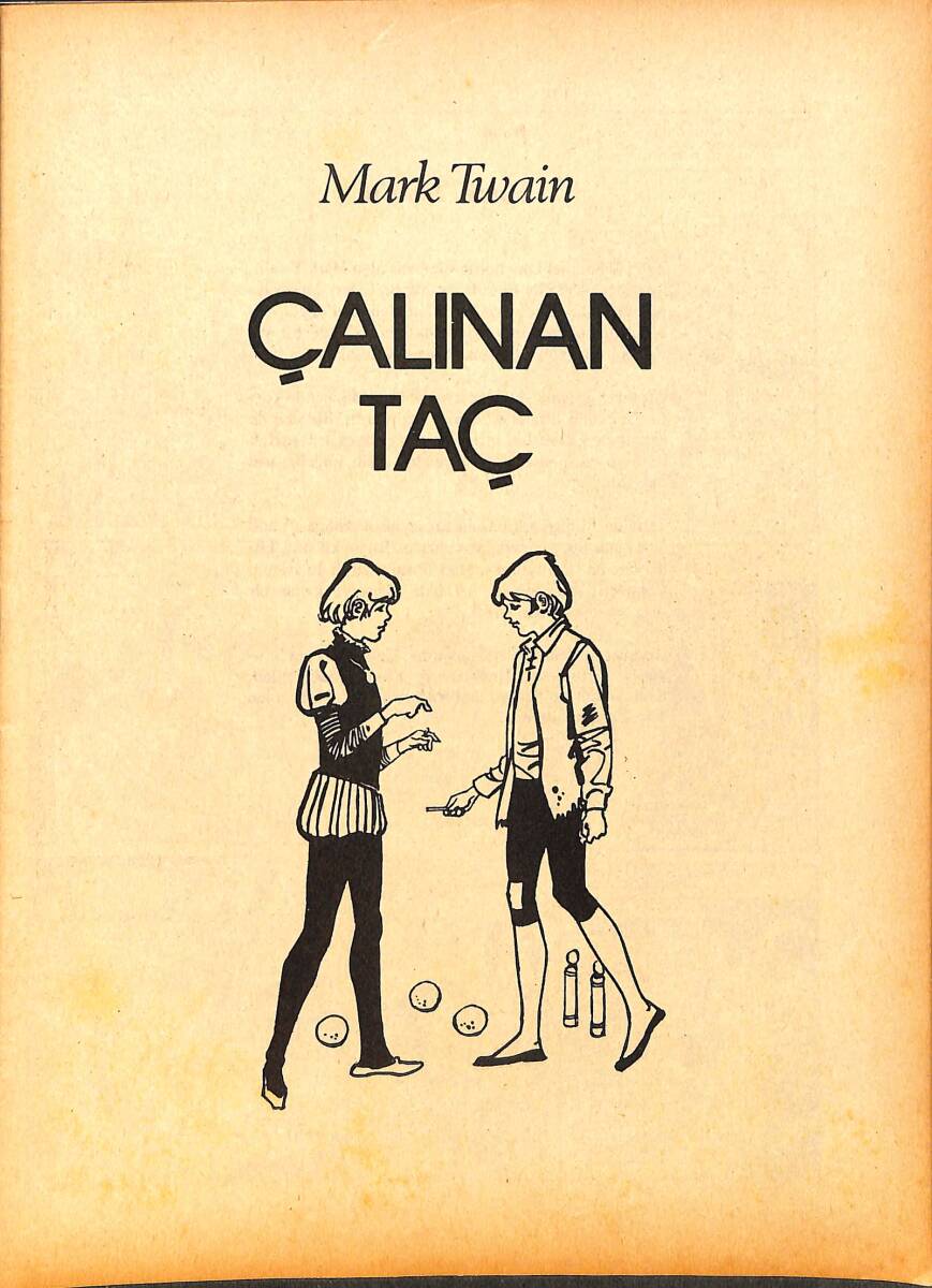 Mark Twain - Çalınan Taç Gezisi Çizgi Roman NDR96518 - 1