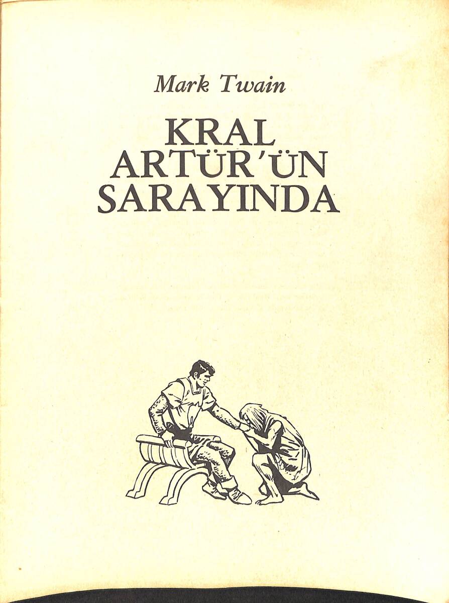 Mark Twain - Kral Artür'ün Sarayında Çizgi Roman NDR98254 - 1