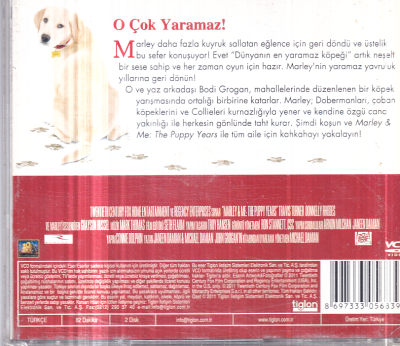 Marley Ve Ben Gençlik Yılları VCD Film VCD11061 - 2