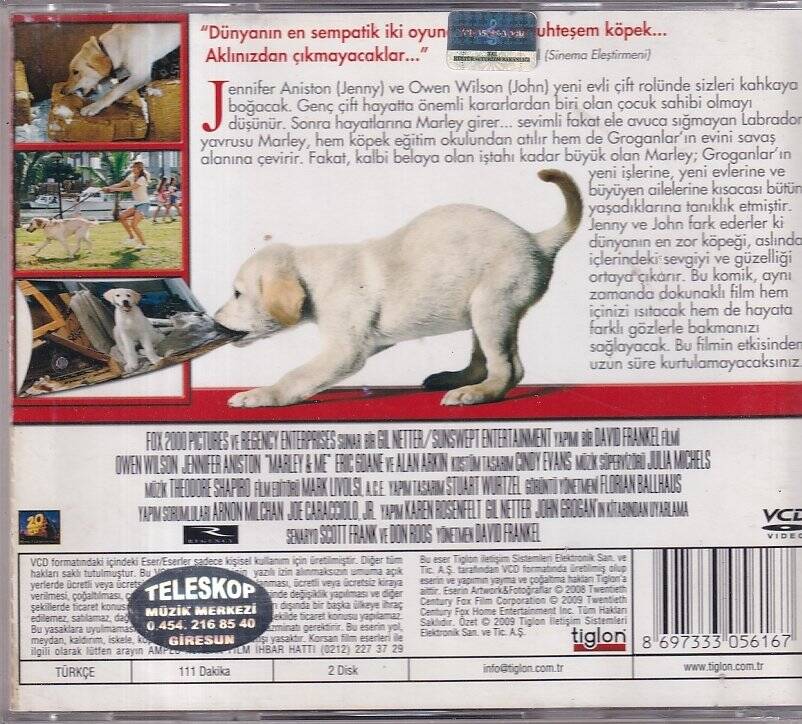 Marley Ve Ben VCD Film VCD9742 - 2