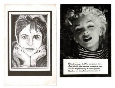 Marliyn Monroe - Tematik Kartpostal KRT8034 - 1