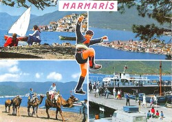 Marmaris Şehirden Muhtelif Görünüşler Kartpostal KRT16775 - Gökçekoleksiyon
