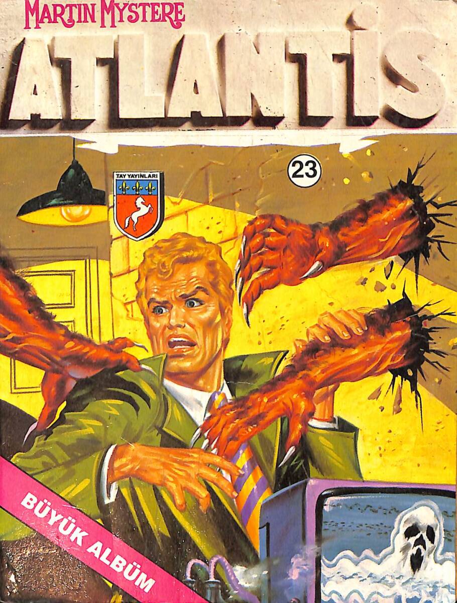 Martin Mystere - Atlantis Çizgi Roman Büyük Albüm Sayı:23 NDR98590 - 1