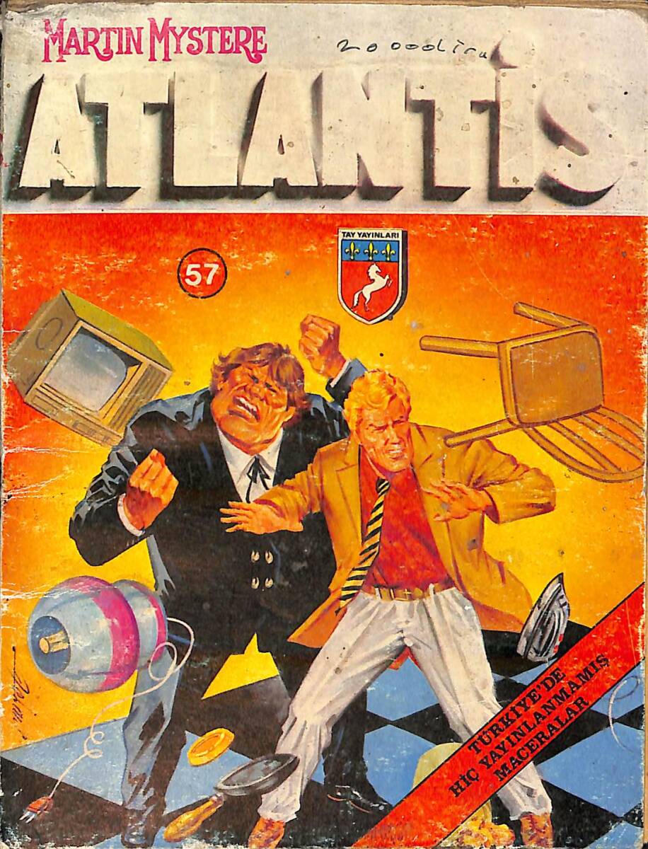 Martin Mystere Atlantis Sayı: 57 NDR93961 - 1