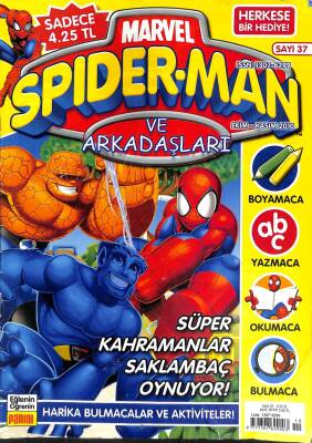 Marvel Spider-man Ve Arkadaşları Ekim-Kasım 2010 Sayı37 NDR76853 - 1