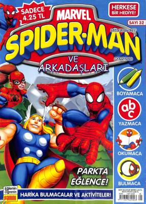 Marvel Spider-man Ve Arkadaşları Sayı32 Mayıs 2010 NDR76874 - 1