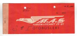 M.A.S. Turizim ve Ticaret Ltd. Şti. Otobüsleri Yolcu Bileti EFM1257 - 3