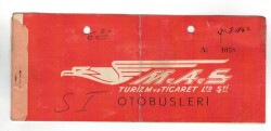 M.A.S. Turizim ve Ticaret Ltd. Şti. Otobüsleri Yolcu Bileti EFM1258 - 3