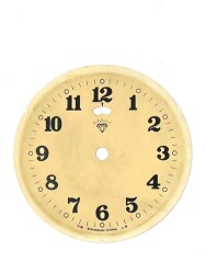 Masa Saati Kadranı Plastik.101mm KDRN4 - Gökçekoleksiyon