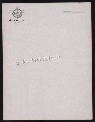 Mason Derneği Antetli Kağıt EFM350 - 1