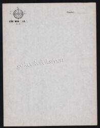 Mason Derneği Antetli Kağıt EFM350 - 3