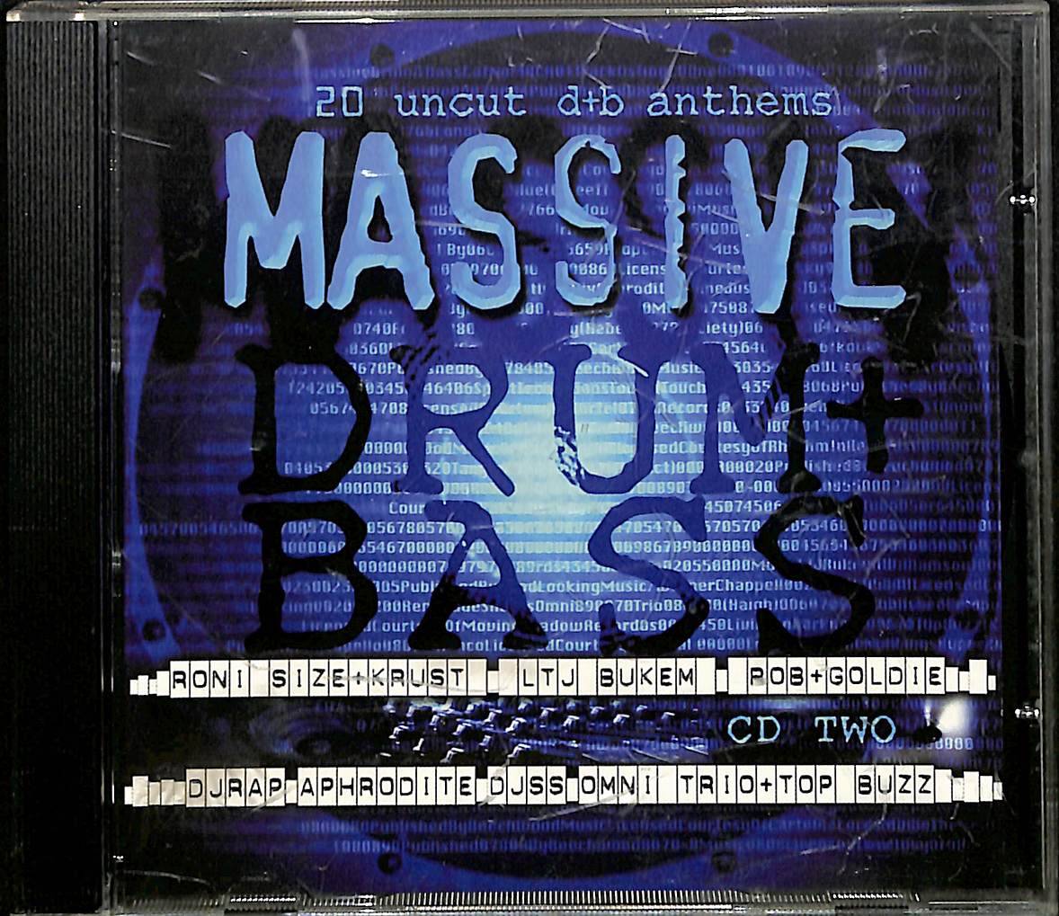 Massive Drum & Bass CD (İkinci El) CD4587 - 1