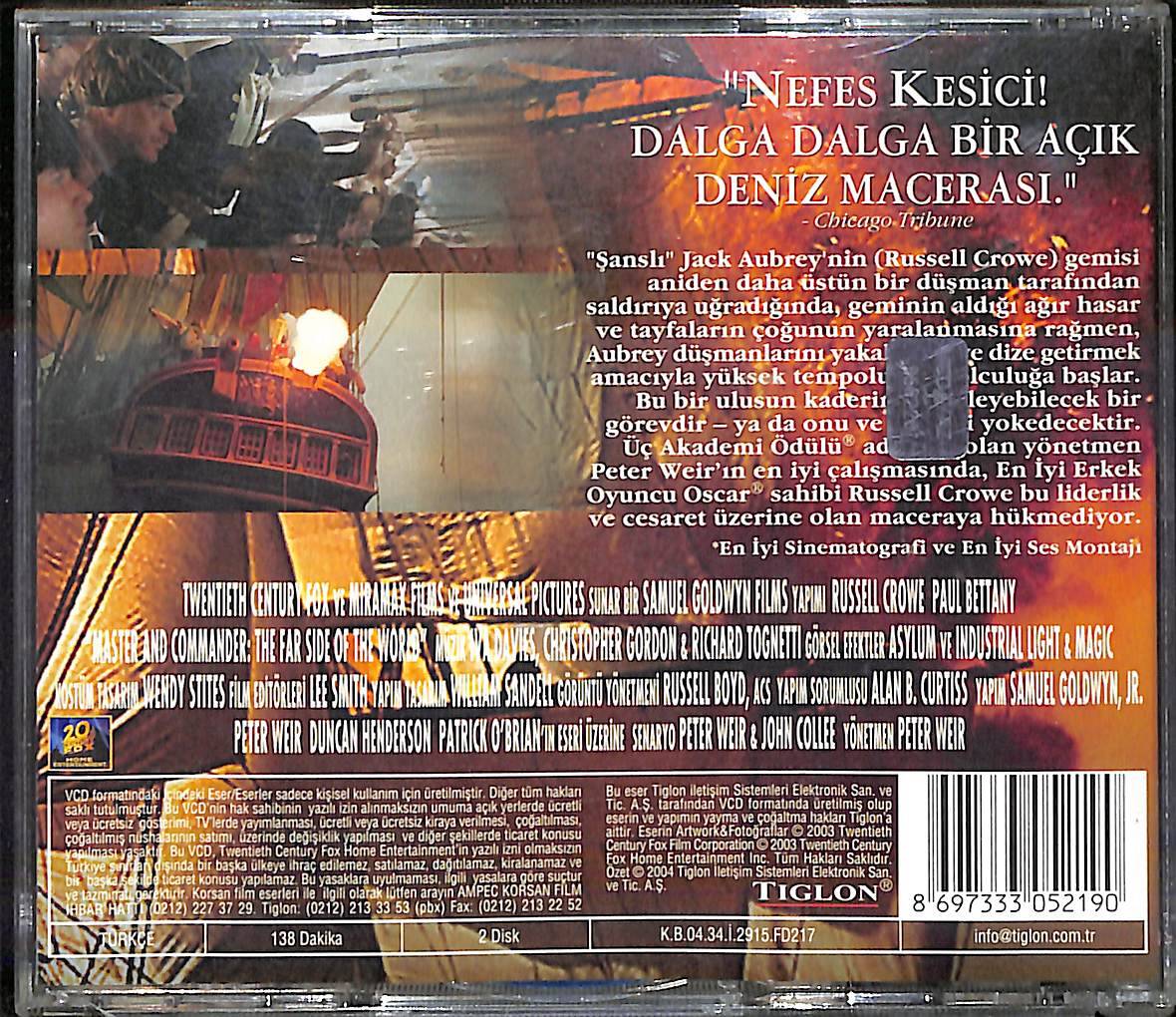 Master And Commander VCD Film (İkinci El - 10/8) VCD26383 - 2