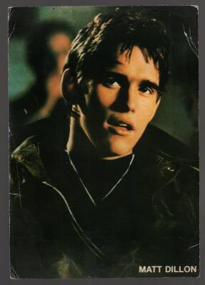 Matt Dillon Büyük Boy Kartpostal KRT4906 - 1