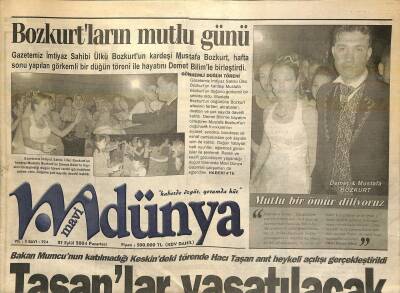 Mavi Dünya Gazetesi 27 Eylül 2004 - Çelik İşte Torun Dönemi - Bozkurtların Mutlu Günü GZ123117 - 1