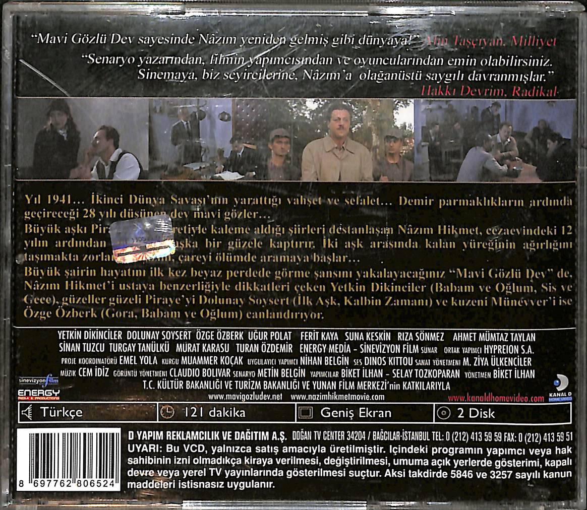 Mavi Gözlü Dev (2007) Orijinal VCD Film VCD28729 - 2