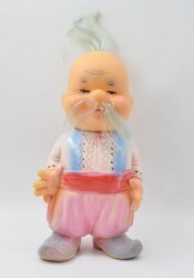 Mavi Saçlı Oyuncak Bebek AOB1322 (N) - 3