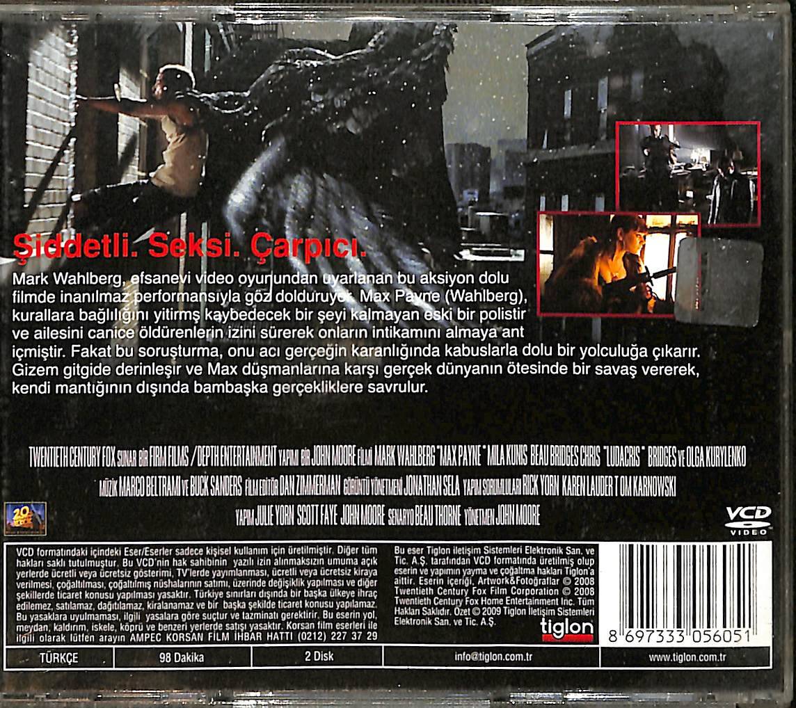 Max Payne (2008) Orijinal VCD Film VCD28675 - 2