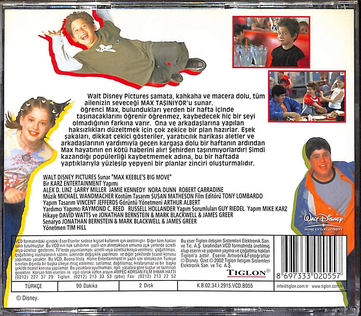 Max Taşınıyor VCD Film (İkinci El - 10/9) VCD26562 - 2