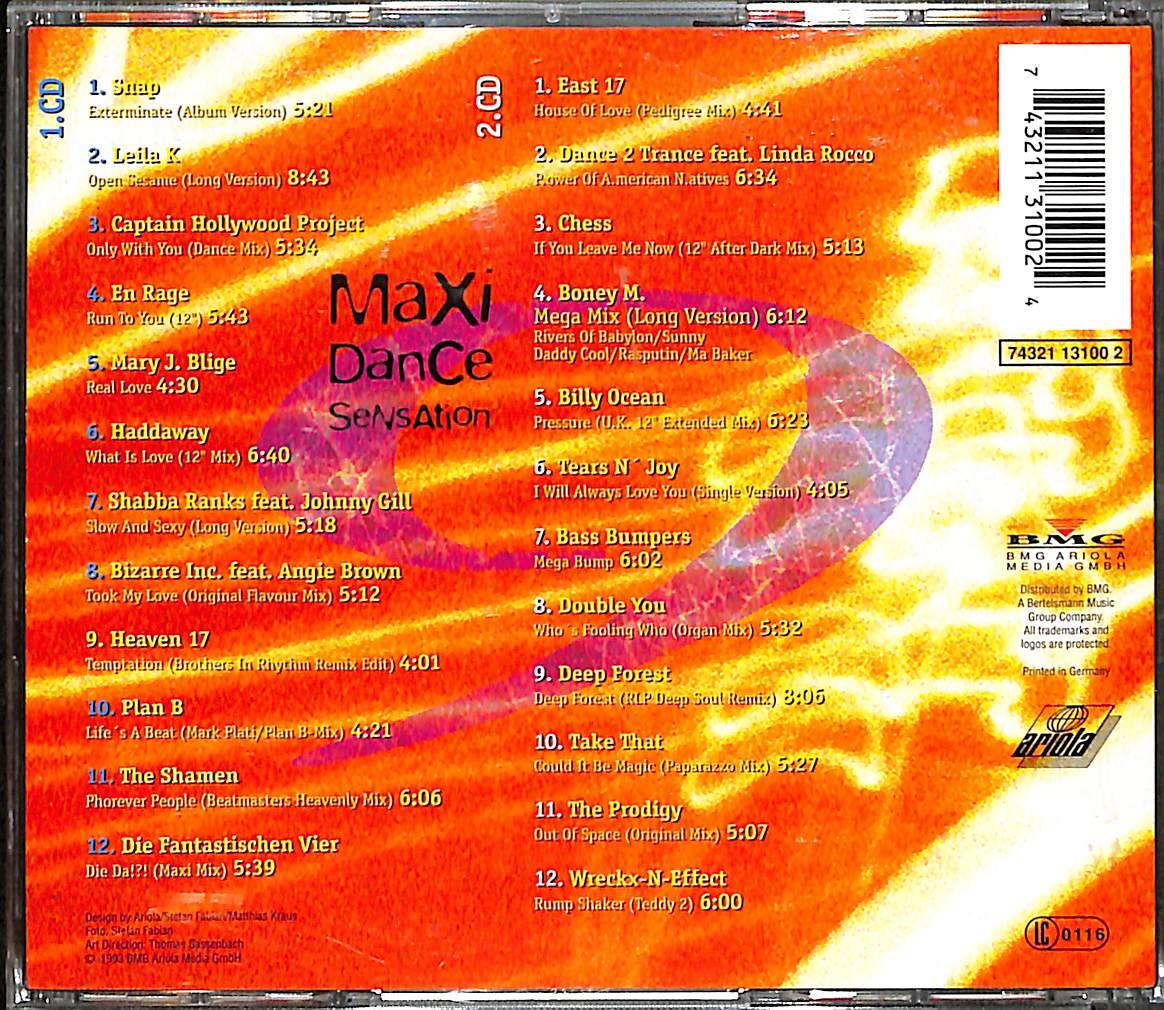 Maxi Dance Sensation 9 CD4123 - 2