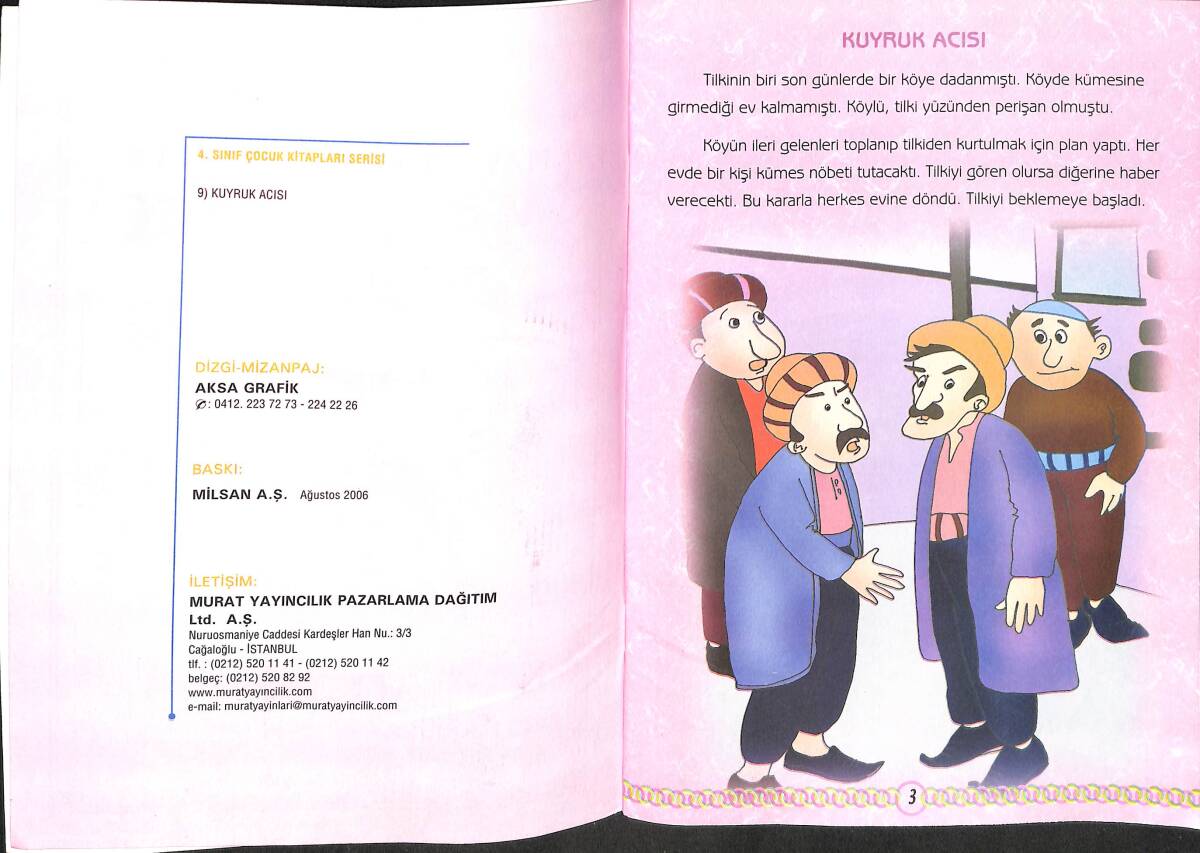 May'dan Hikayelerle Matematik 4.Sınıf Kuyruk Acısı NDR100033 - 2