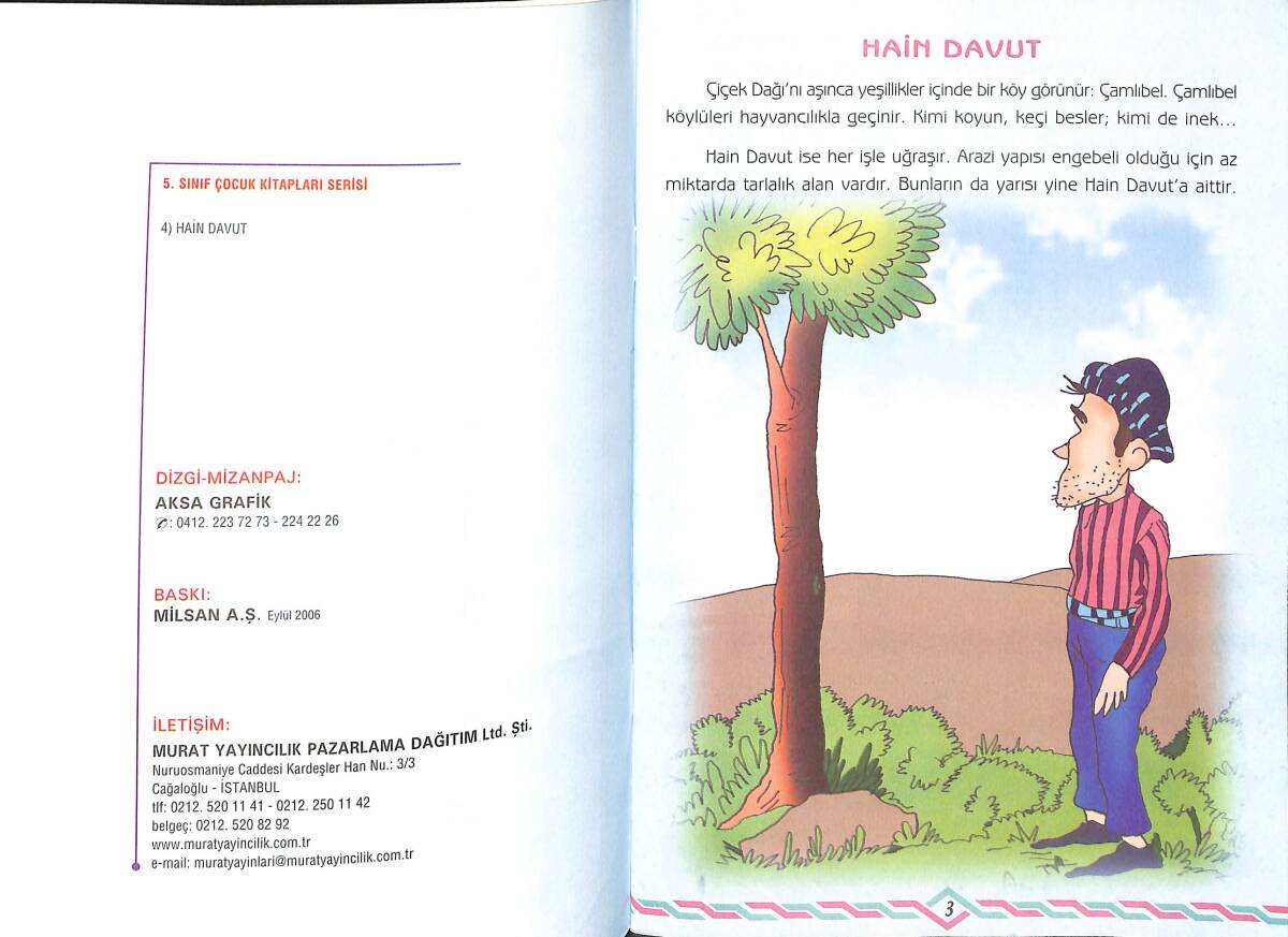 May'dan Hikayelerle Matematik 5.Sınıf Hain Davut NDR100032 - 2