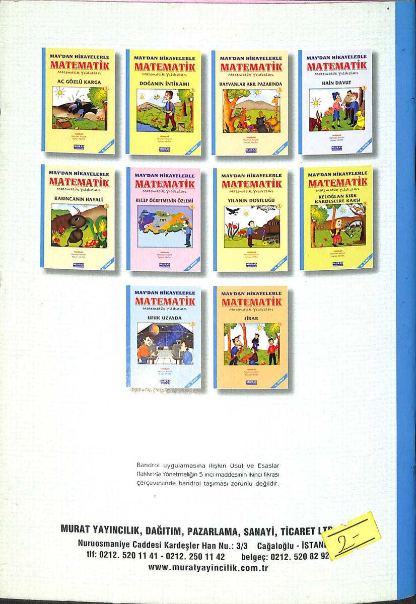 May'dan Hikayelerle Matematik 5.Sınıf Hain Davut NDR100032 - 3