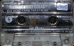 Mazhar Fuat Özkan - Ele Güne Karşı Yapayalnız Orijinal Kaset (İkinci El) * Balet Plak - 1986 * KST31227 - 2