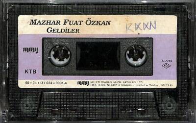 Mazhar Fuat Özkan - Geldiler Kaset (İkinci El) KST24433 - 4